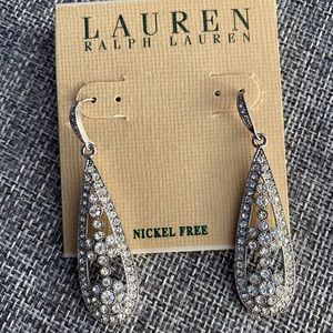 LAUREN By Ralph Lauren year drop earrings NWT